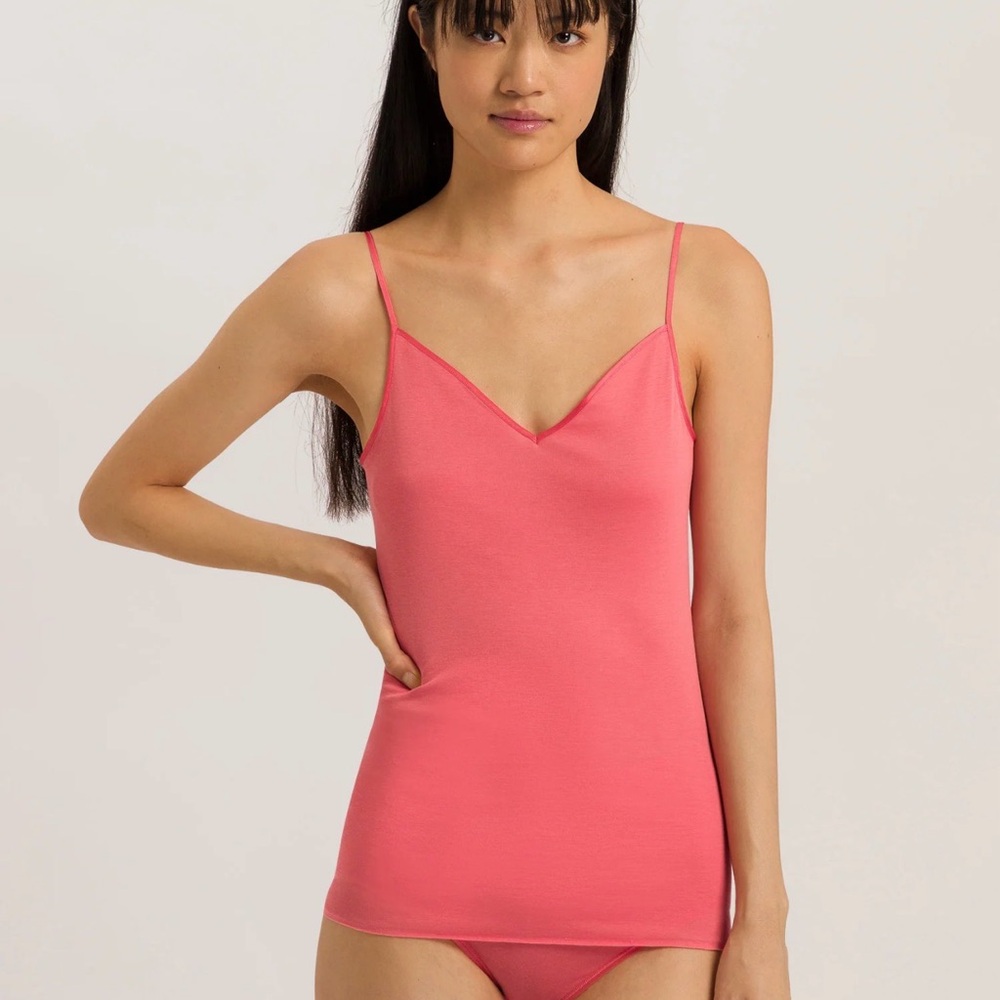 Hanro Coral Cotton Chemise NWOT Size M Bloomingdale’s Luxury Sleepwear